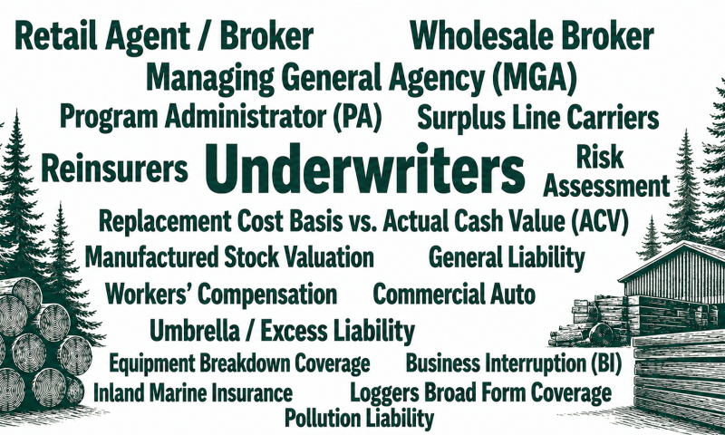 Speaking Forest Products Insurance: Terminology for the Forest Products Industry